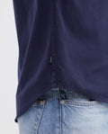 Men's Slim Fit Cotton Twill Long-Sleeve Dress Shirt 612G022 - 4