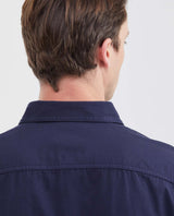 Men's Slim Fit Cotton Twill Long-Sleeve Dress Shirt 612G022 - 6