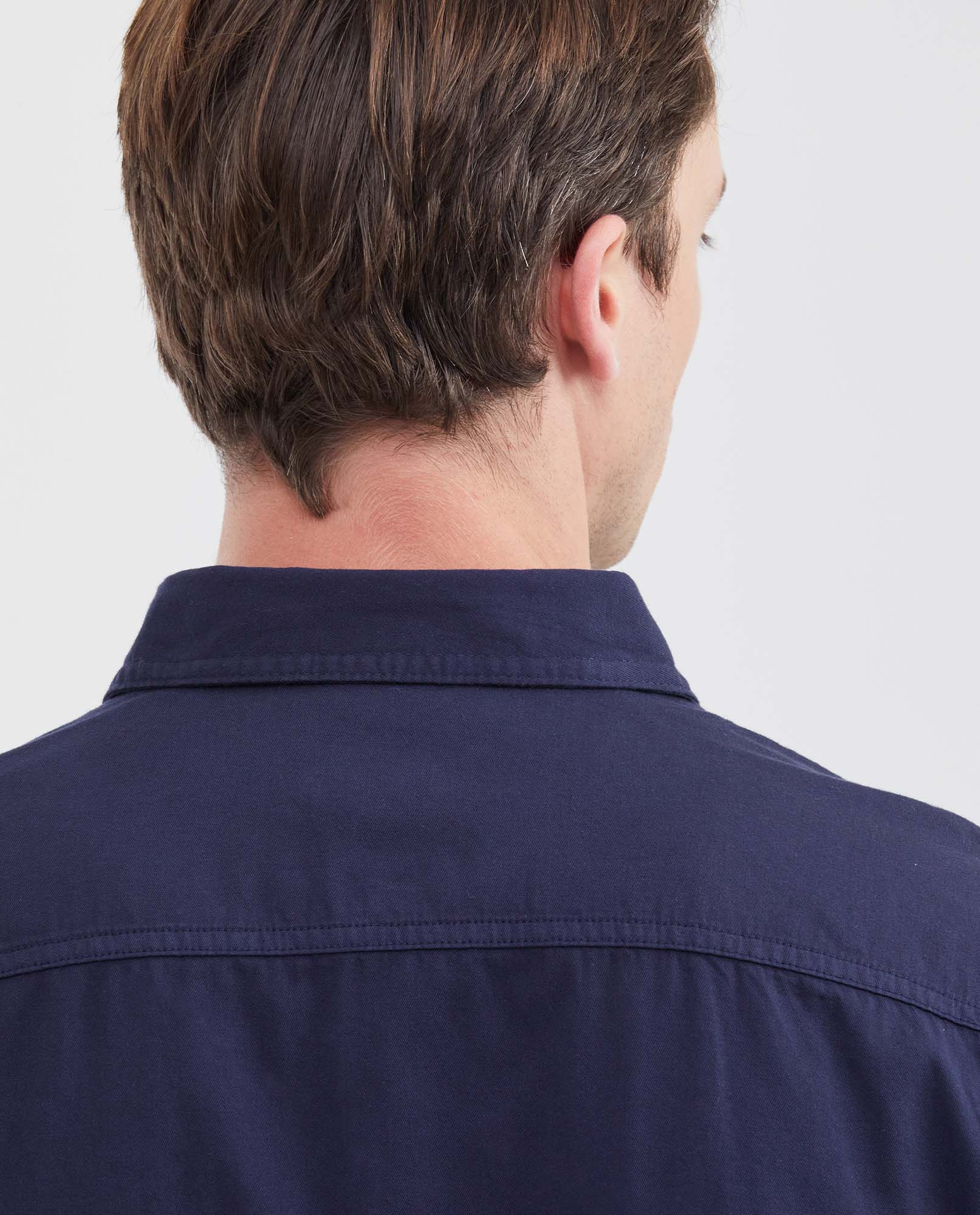 Men's Slim Fit Long Sleeve Shirt - Blue - 6