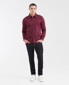 Men's Slim Fit Cotton Twill Long-Sleeve Dress Shirt 612G022 - 2
