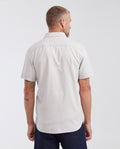Camisa Slim Fit Manga Corta en Oxford 100% Algodón para Hombre - Raw 63_612G026_CRU154502_6
