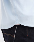 Slim Fit Long Sleeve Shirt in 100% Cotton Oxford with Smart Influence for Men - Blue 612G027 - 5