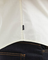 Slim Fit Short Sleeve 100% Cotton Shirt for Men - Yellow 612G051 - 3