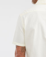 Slim Fit Short Sleeve 100% Cotton Shirt for Men - Yellow 612G051 - 6