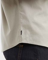 Slim Fit Short Sleeve 100% Cotton Shirt for Men - Gray 612G051 - 5