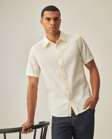 Men´s Slim Fit Shirt - Yellow 63_612H002_AMA110510_0