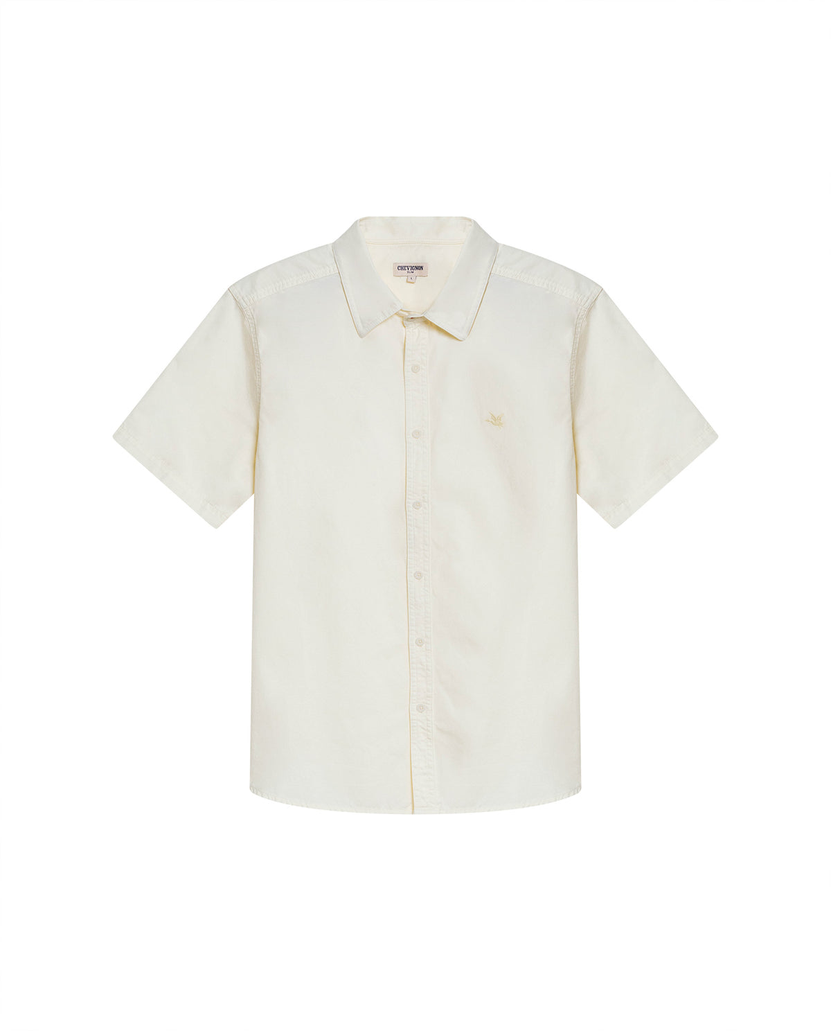 Men´s Slim Fit Shirt - Yellow 63_612H002_AMA110510_4