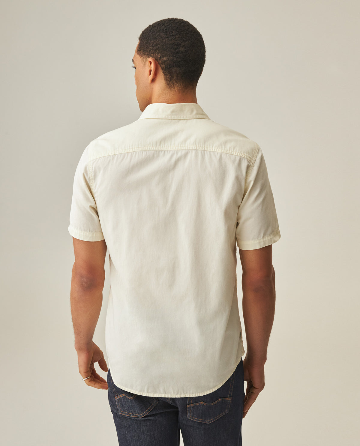 Men´s Slim Fit Shirt - Yellow 63_612H002_AMA110510_6