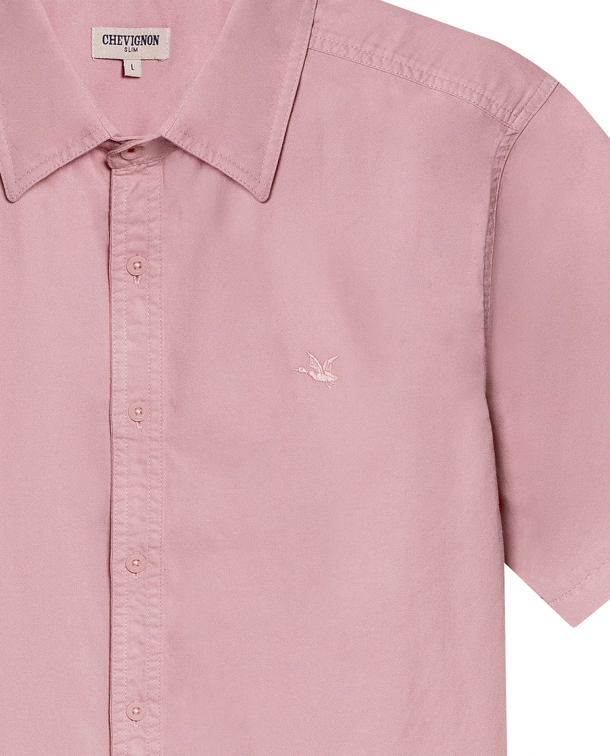 Men´s Slim Fit Shirt - Pink 63_612H002_ROS151906_8