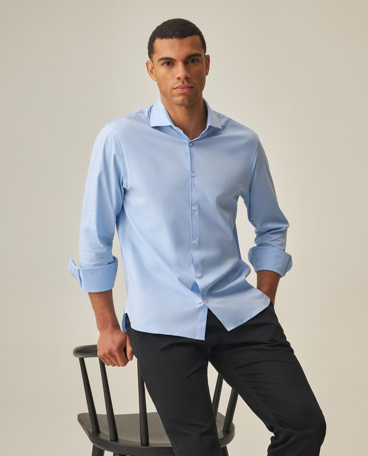 Men´s Regular Fit Shirt - Blue 63_612H007_AZU124805_0