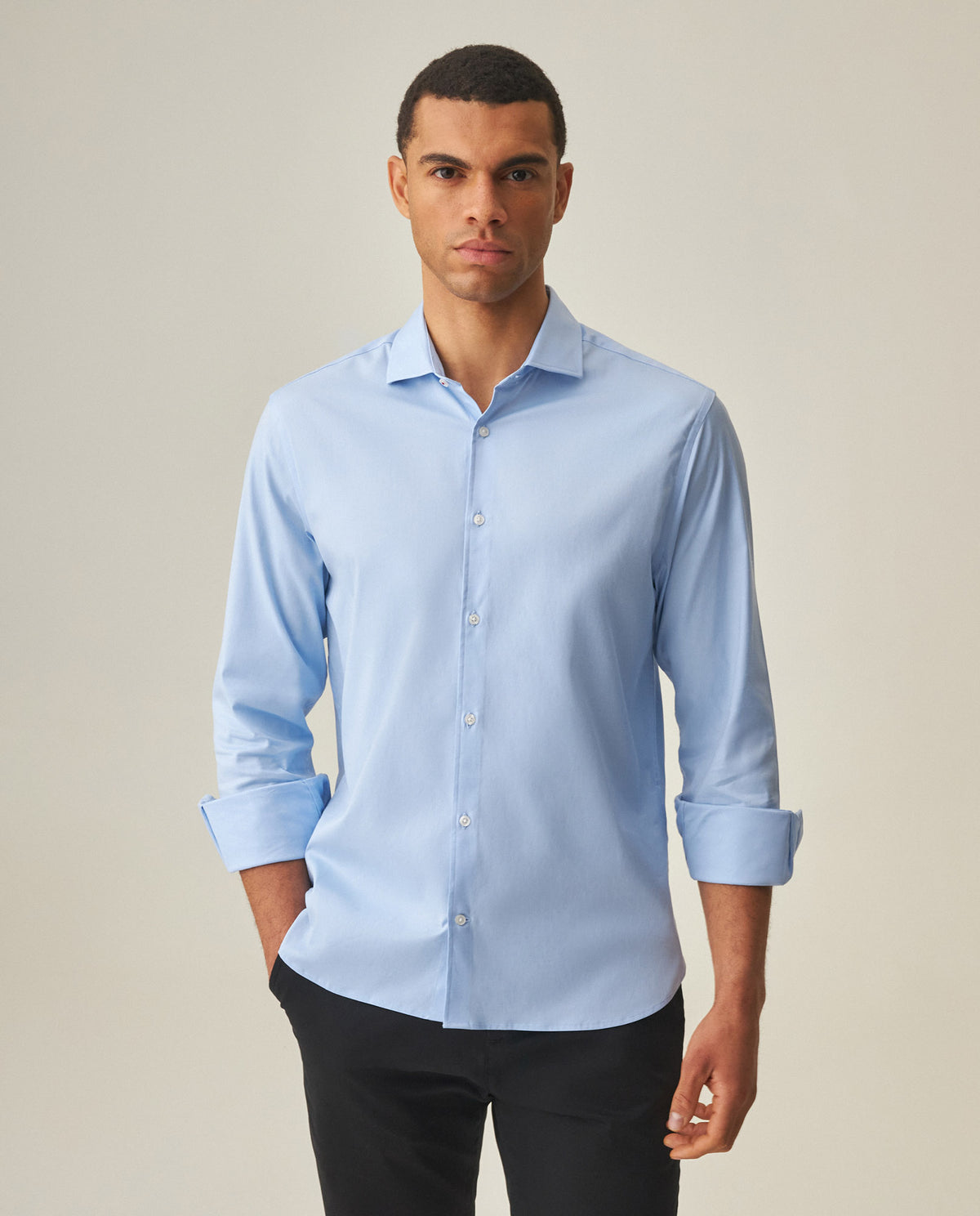 Men´s Regular Fit Shirt - Blue 63_612H007_AZU124805_3