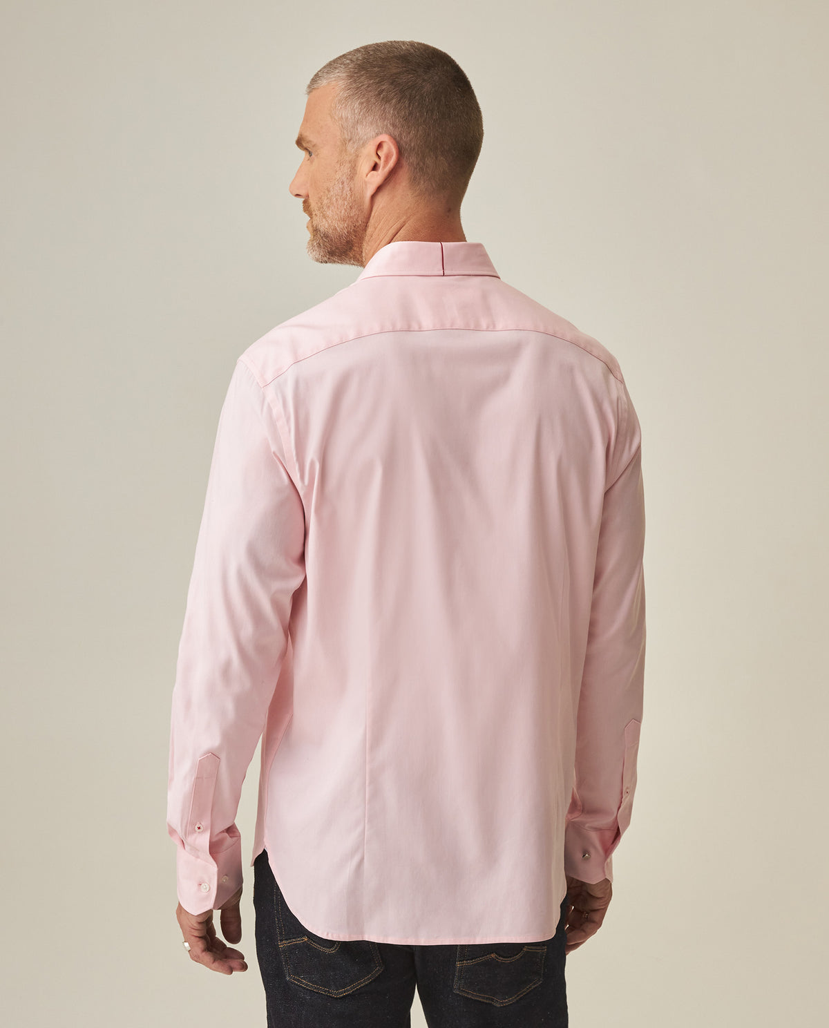 Men´s Regular Fit Shirt - Pink 63_612H007_ROS130403_5