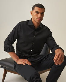 Men´s Regular Fit Shirt - Black 63_612H010_NEG194007_0