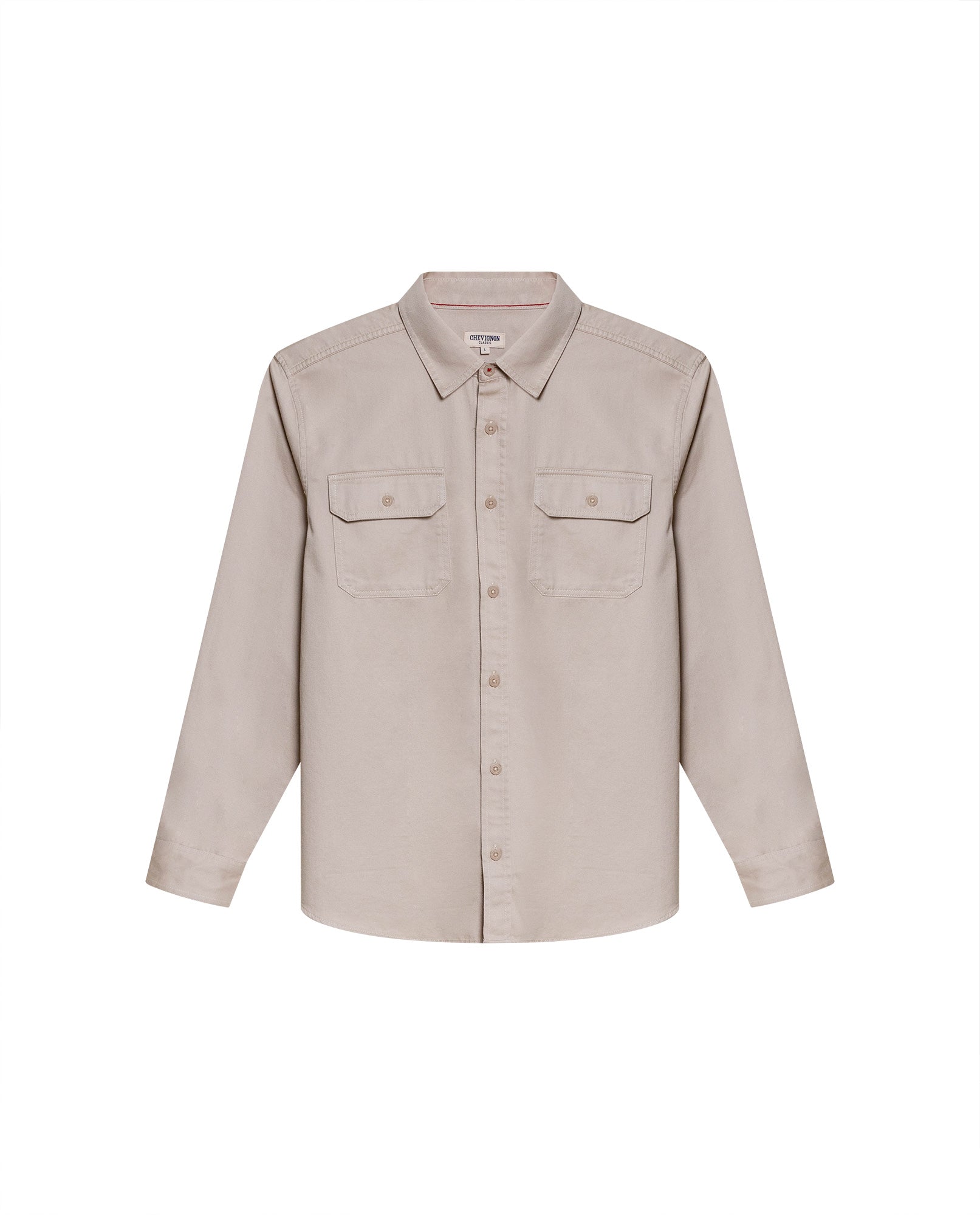Men´s Regular Fit Shirt - Beige 63_612H011_BEI161102_4