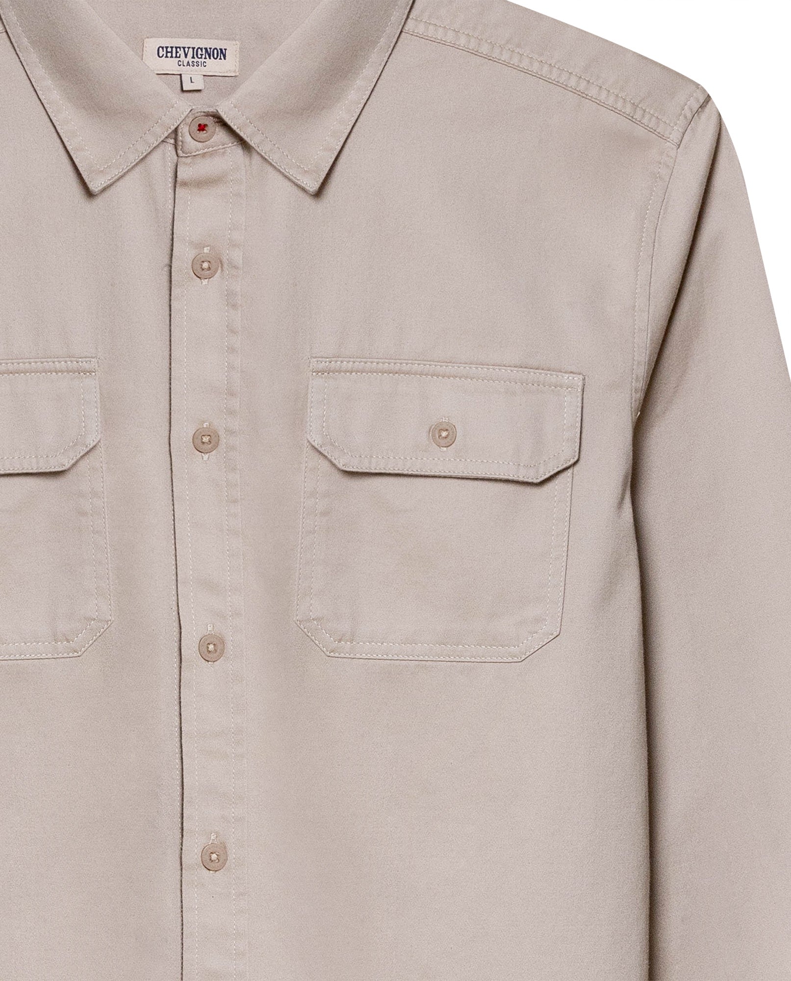 Men´s Regular Fit Shirt - Beige 63_612H011_BEI161102_8