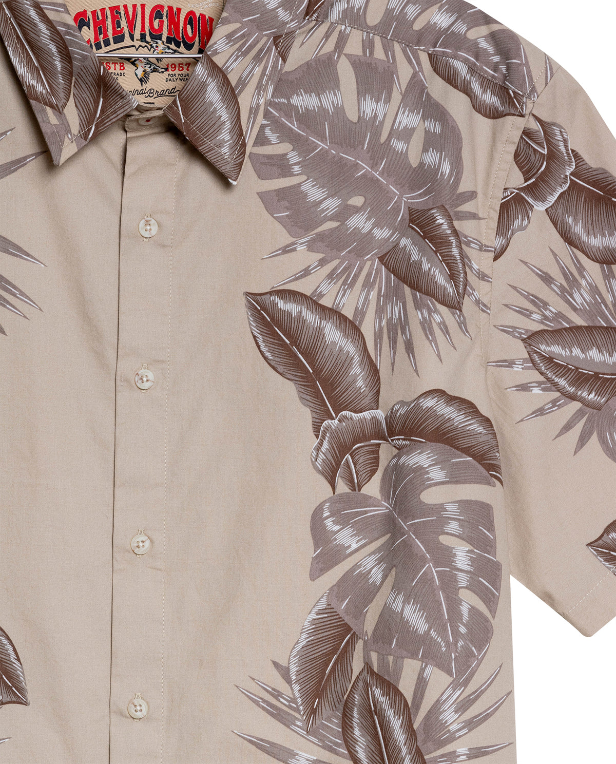 Men´s Regular Fit Shirt - Beige 63_612H012_BEI161102_8