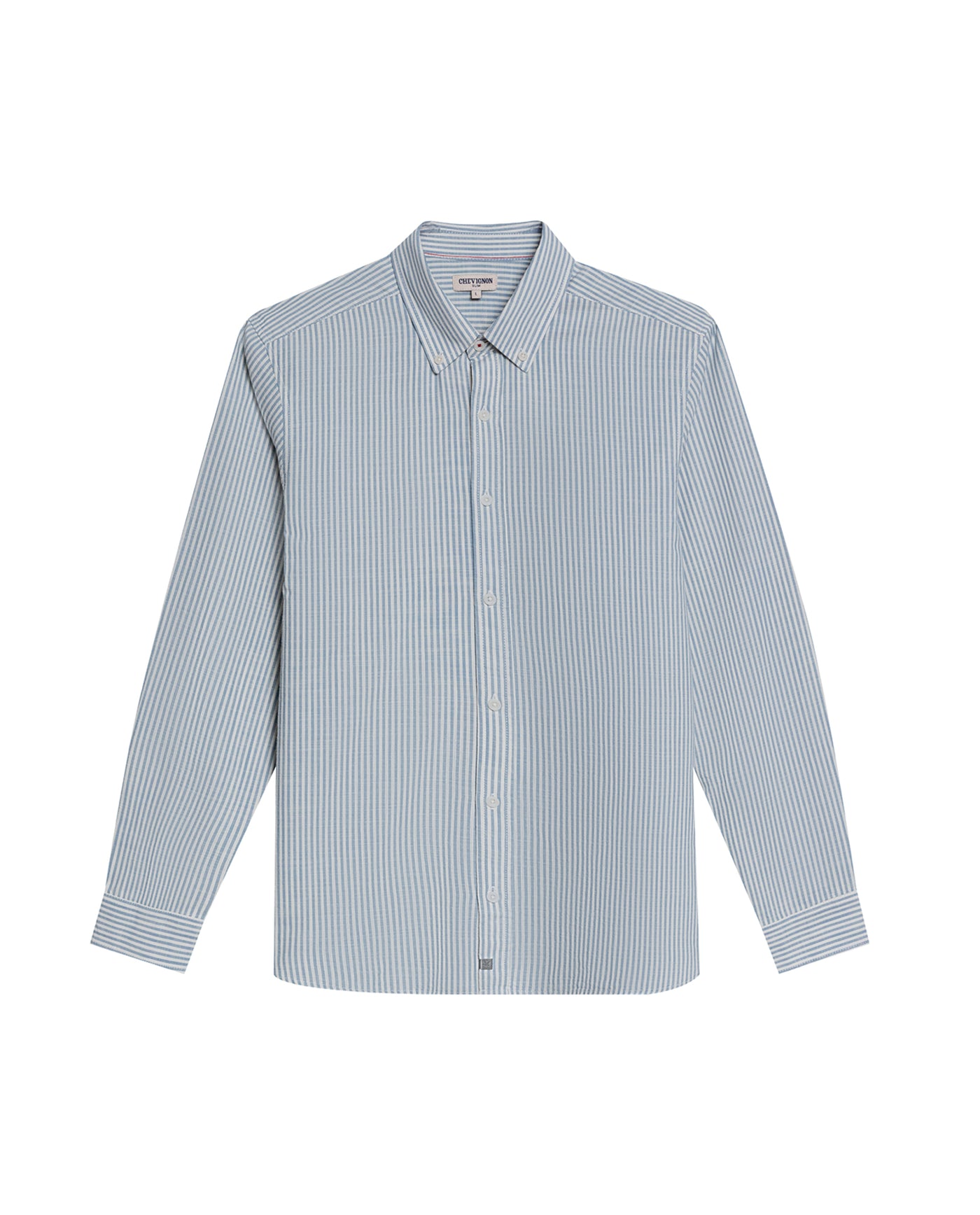 Slim Fit Shirt for Men - Blue 63_612H019_AZU174111_4