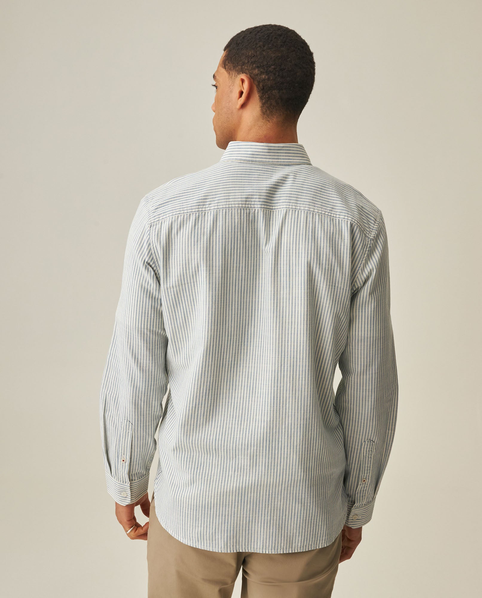 Slim Fit Shirt for Men - Blue 63_612H019_AZU174111_6