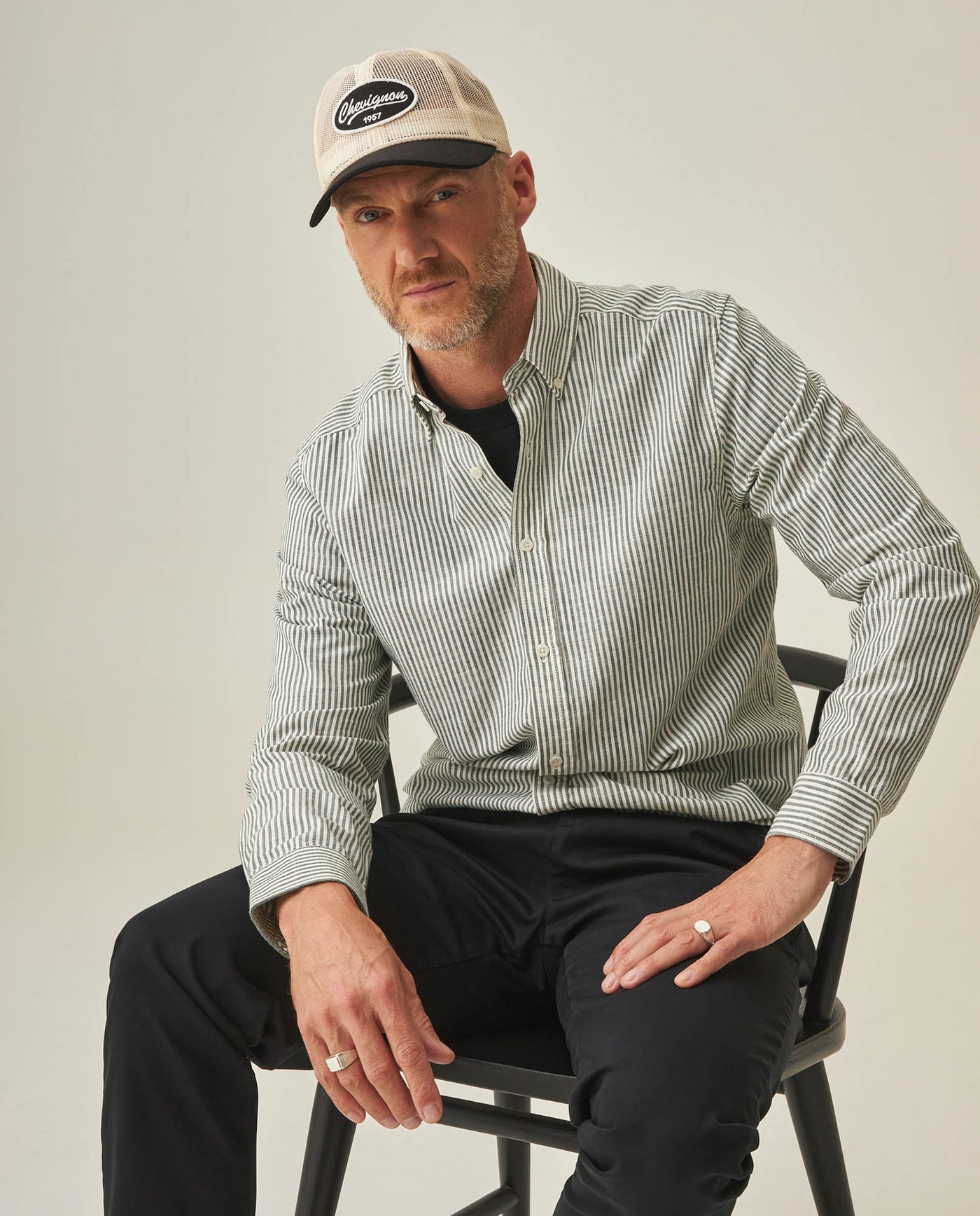 Slim Fit Shirt for Men - Green 63_612H019_VER195914_0