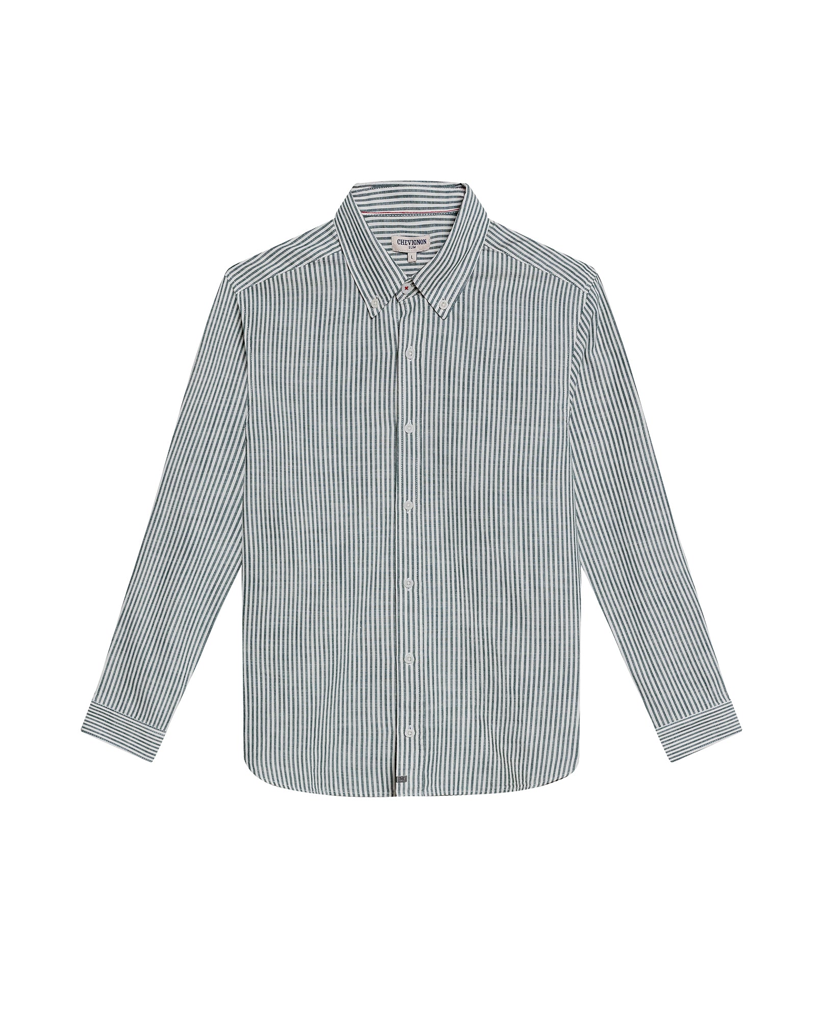 Slim Fit Shirt for Men - Green 63_612H019_VER195914_4