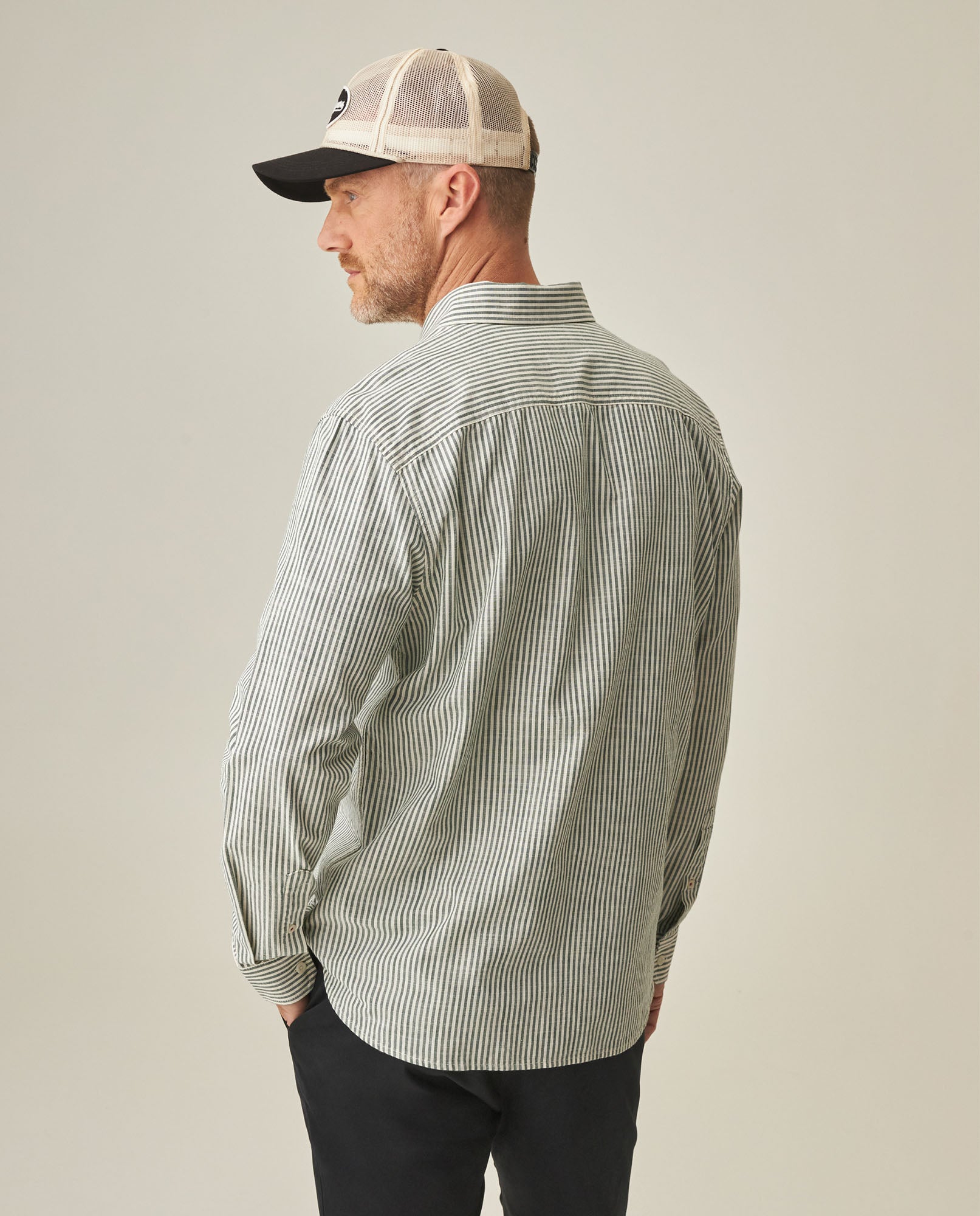 Slim Fit Shirt for Men - Green 63_612H019_VER195914_6