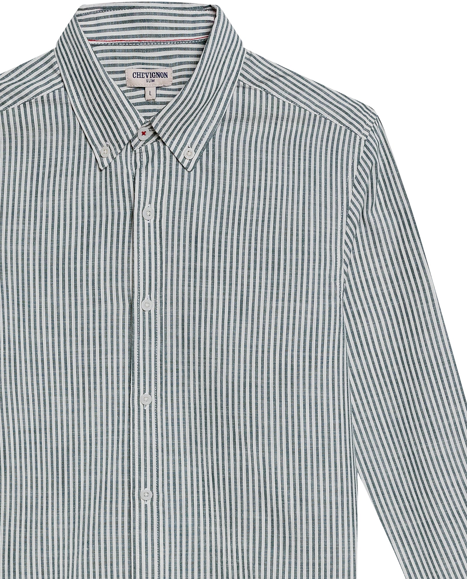 Slim Fit Shirt for Men - Green 63_612H019_VER195914_8
