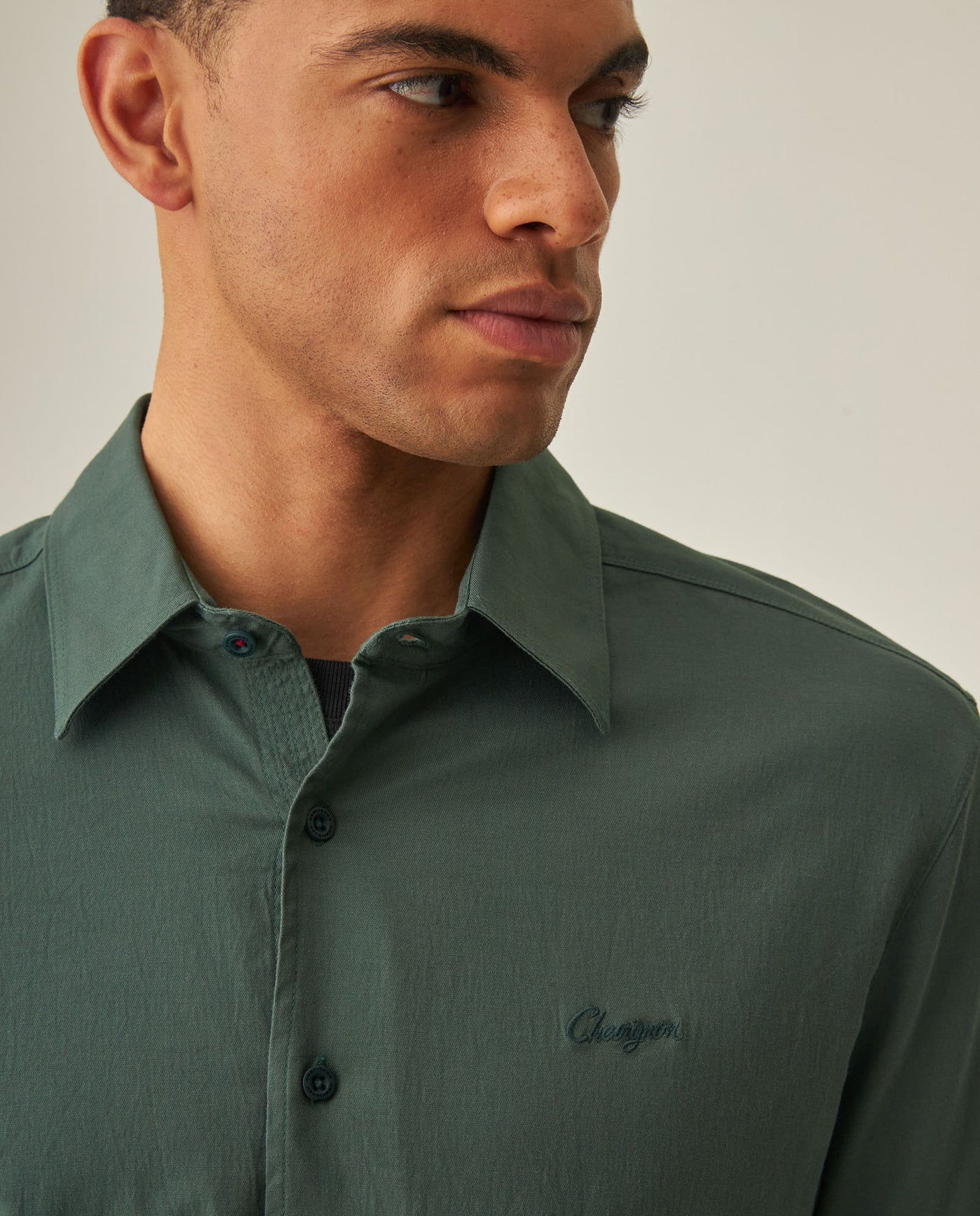 Men´s Regular Fit Shirt - Green 63_612H020_VER195914_5