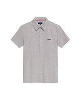 Linen Slim Fit Shirt for Men - Brown 63_612H021_CAF190916_4