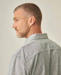 Linen Slim Fit Shirt for Men - Green 63_612H021_VER195350_7