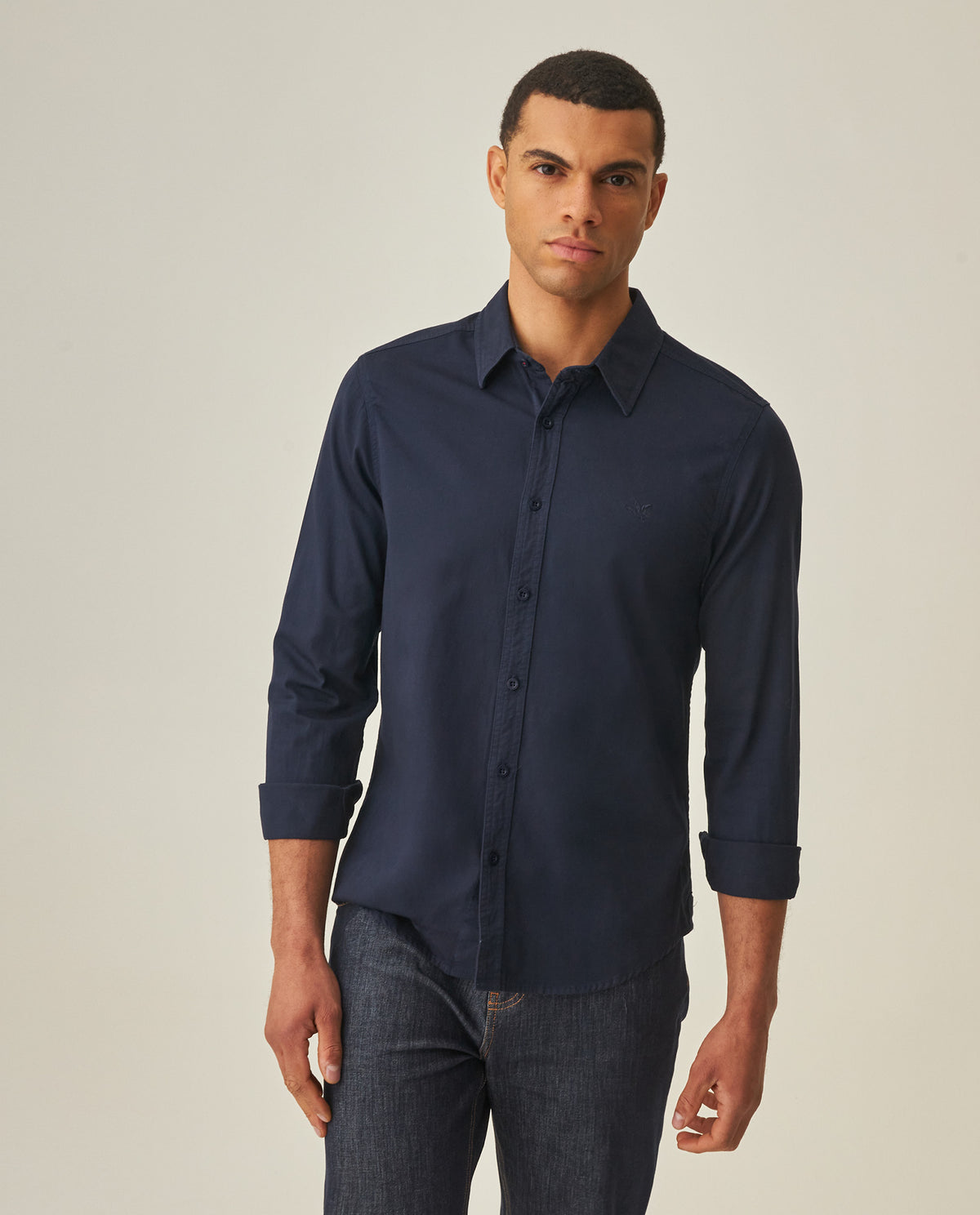 Slim Fit Shirt for Men - Blue 63_612H022_AZU193923_3