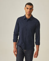 Slim Fit Shirt for Men - Blue 63_612H022_AZU193923_3