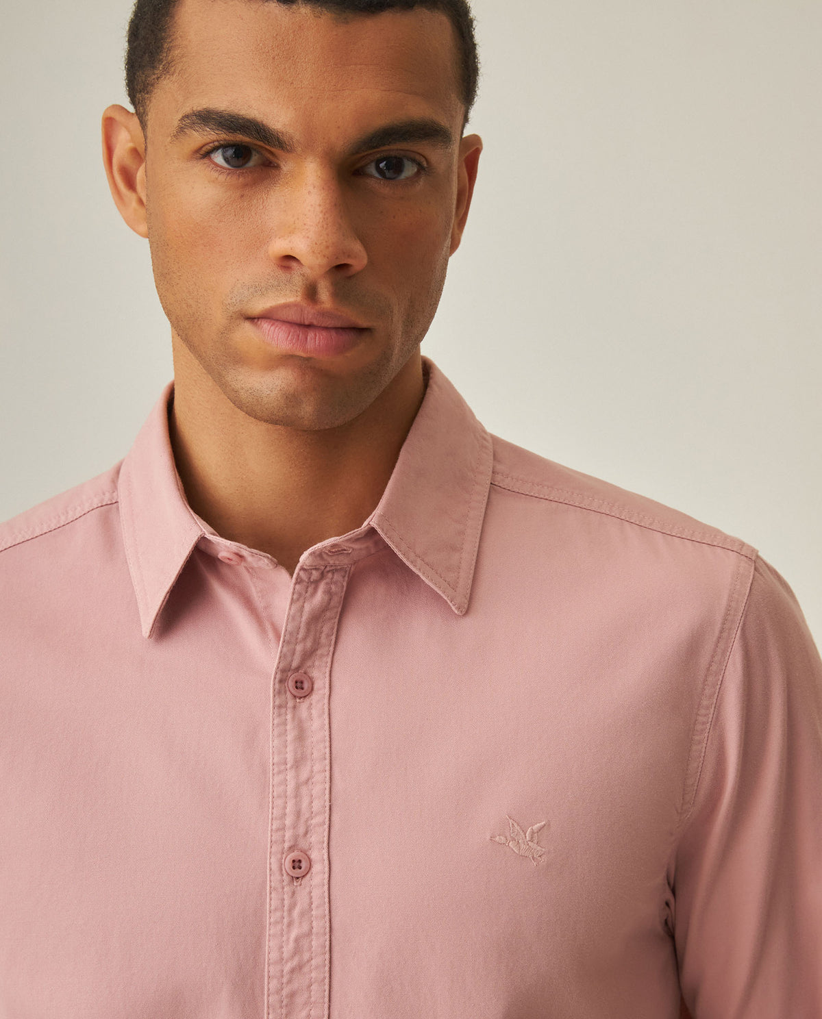 Slim Fit Shirt for Men - Pink 63_612H022_ROS151607_5