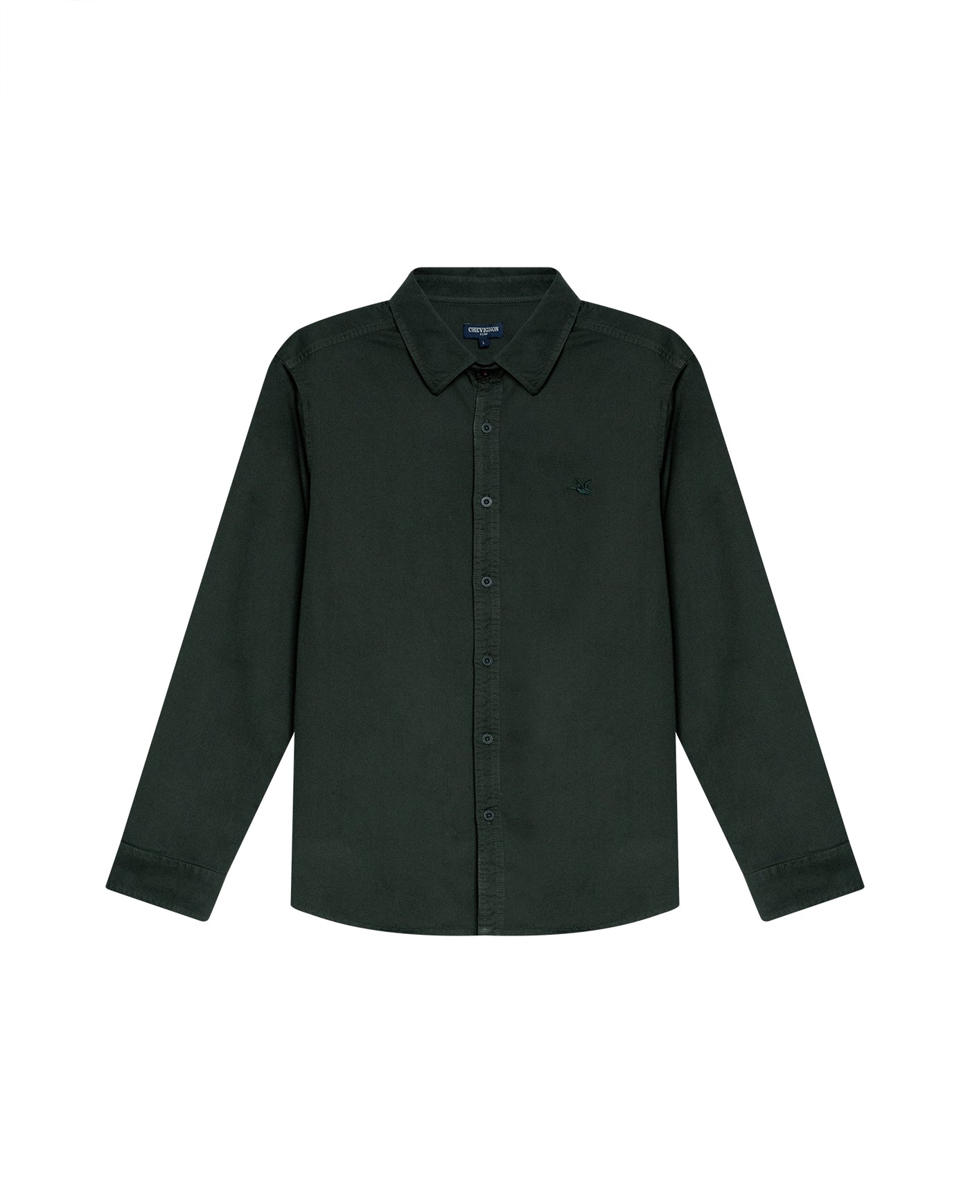 Slim Fit Shirt for Men - Green 63_612H022_VER190415_4
