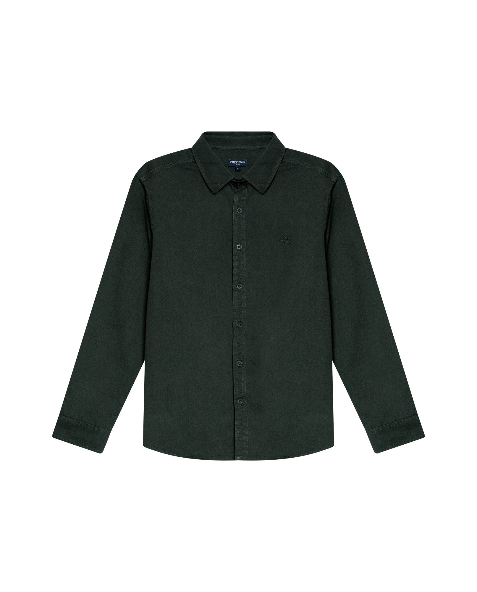 Slim Fit Shirt for Men - Green 63_612H022_VER190415_4