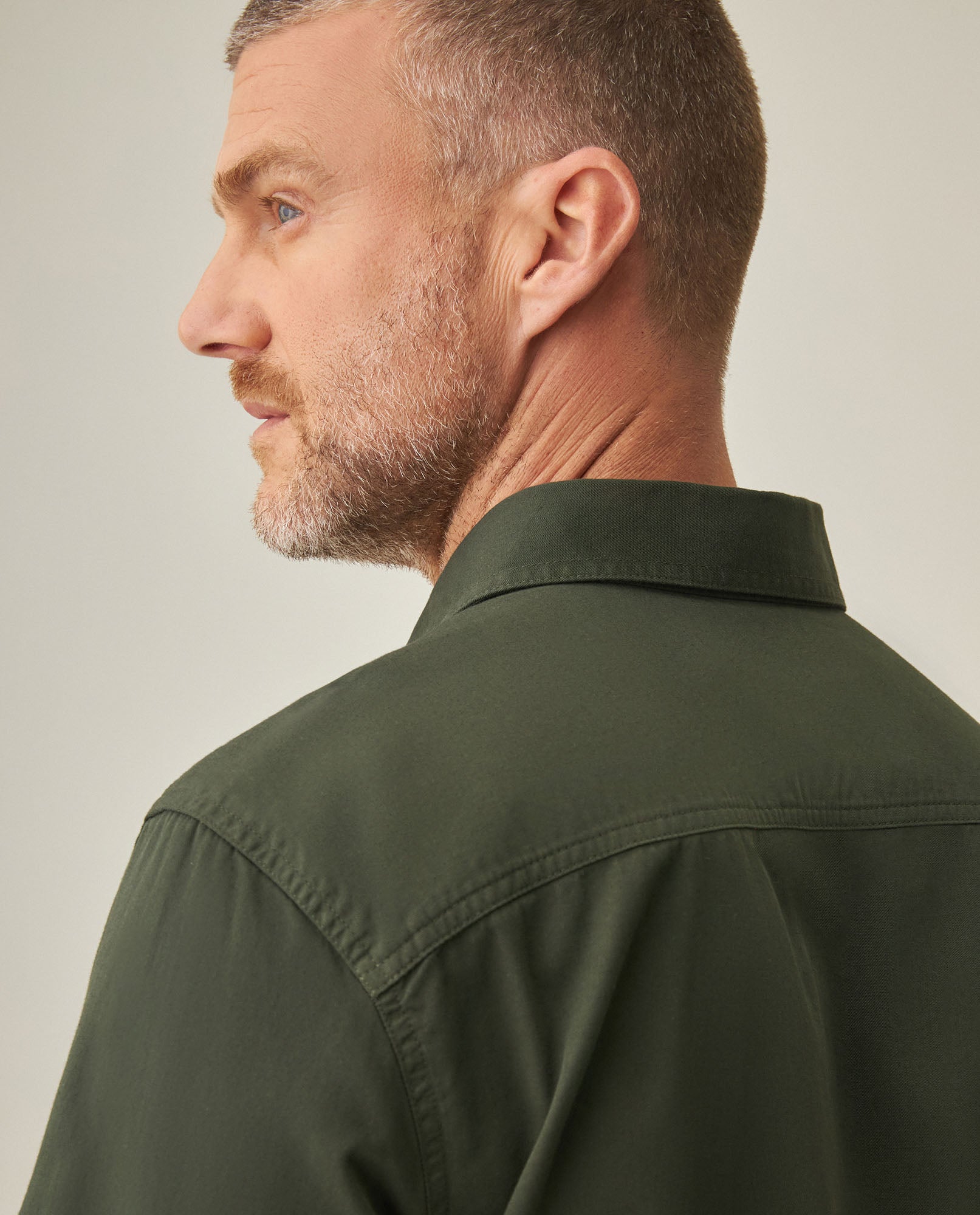 Slim Fit Shirt for Men - Green 63_612H022_VER190415_6