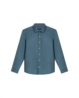 Slim Fit Shirt for Men - Blue 63_612H023_AZU174111_4