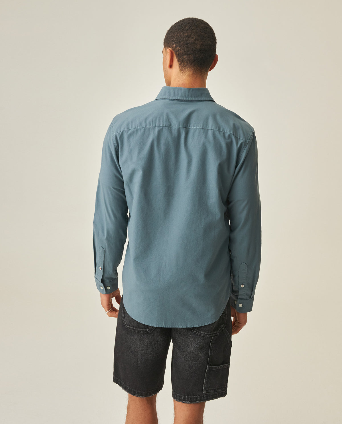 Slim Fit Shirt for Men - Blue 63_612H023_AZU174111_6