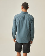 Slim Fit Shirt for Men - Blue 63_612H023_AZU174111_6