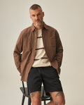 Men´s Regular Fit Shirt - Brown 63_612H025_CAF190916_3