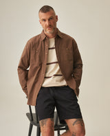 Men´s Regular Fit Shirt - Brown 63_612H025_CAF190916_3