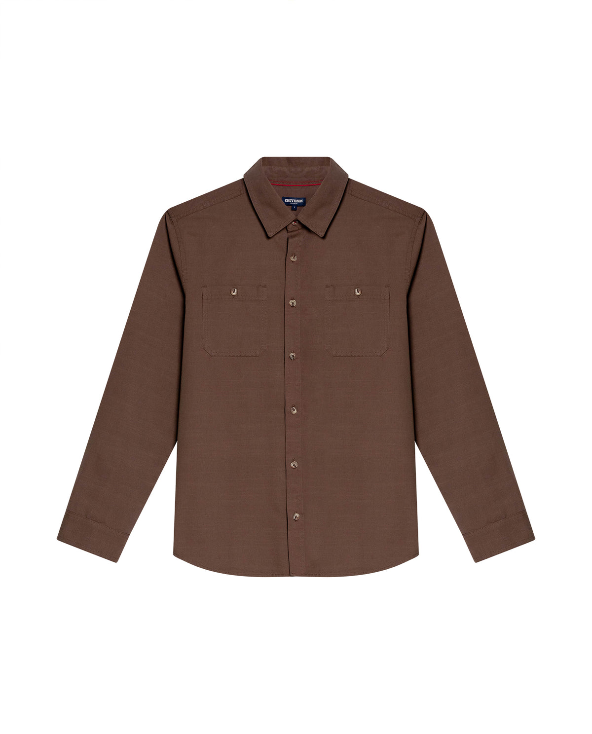 Men´s Regular Fit Shirt - Brown 63_612H025_CAF190916_4