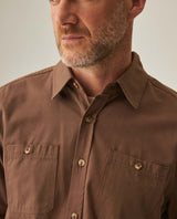 Men´s Regular Fit Shirt - Brown 63_612H025_CAF190916_5