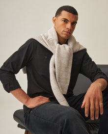 Men´s Regular Fit Shirt - Black 63_612H025_NEG194007_3