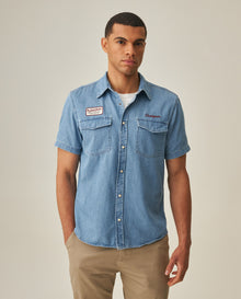 Denim Shirt for Men - Blue 63_612H029_AZU144115_3