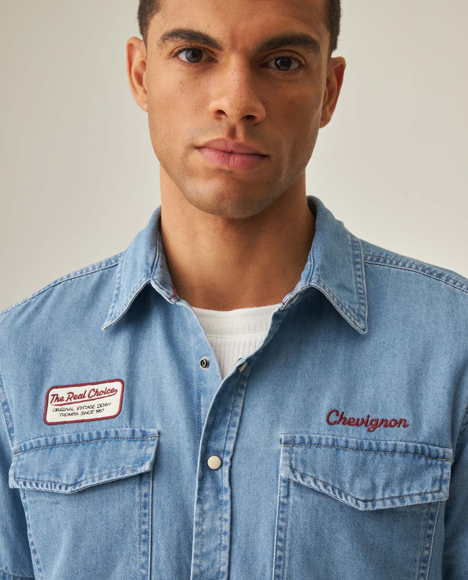 Denim Shirt for Men - Blue 63_612H029_AZU144115_5