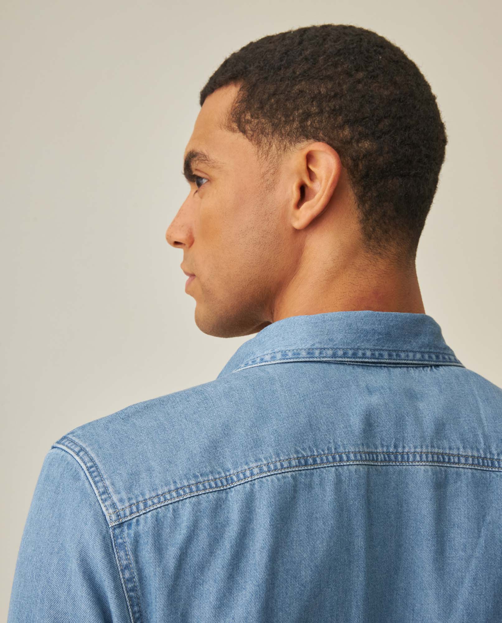 Denim Shirt for Men - Blue 63_612H029_AZU144115_7