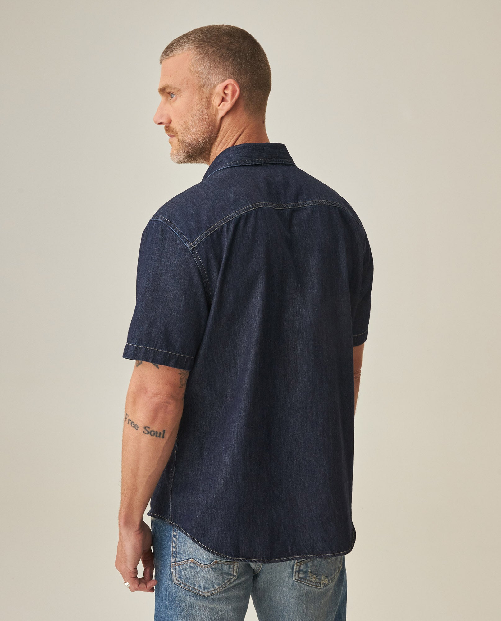 Denim Shirt for Men - Blue 63_612H029_AZU193924_7