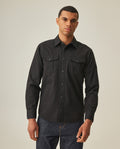 Slim Fit Shirt for Men - Black 63_612H030_NEG194007_0