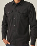 Slim Fit Shirt for Men - Black 63_612H030_NEG194007_5
