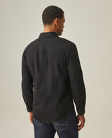 Slim Fit Shirt for Men - Black 63_612H030_NEG194007_6